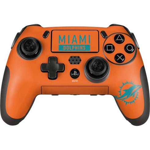 NFL Miami Dolphins Orange Performance Series PlayStation Scuf Vantage 2 Controller Skin